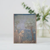 St. Francis Preaching to the Birds, 1297-99 Briefkaart (Staand voorkant)