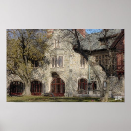 St Francis Prep on Oil RARE Print (Voorkant)