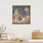 St. Francis Receiving the Stigmata, 1297-99 Poster (Keuken)