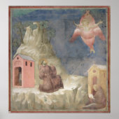 St. Francis Receiving the Stigmata, 1297-99 Poster (Voorkant)