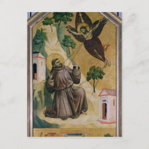 St. Francis Receiving the Stigmata, c.1295-1300 Briefkaart