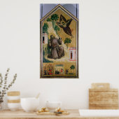 St. Francis Receiving the Stigmata, c.1295-1300 Poster (Keuken)