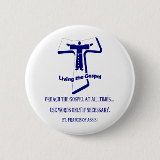St Francis Ronde Button 5,7 Cm