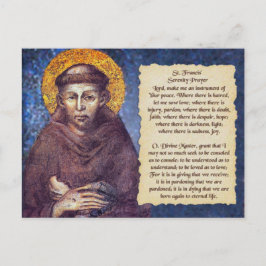St Francis' Serenity Prayer Briefkaart