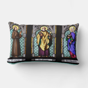 St. Francis, St. Peter, & St. Elizabeth Religious Kussen