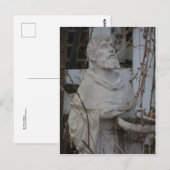 St. Francis Statue Briefkaart (Voorkant / Achterkant)