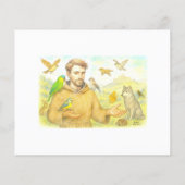 St. Francis - the sermon to the birds and animals Flyer (Achterkant)