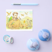 St. Francis - the sermon to the birds and animals Flyer (Enkel)