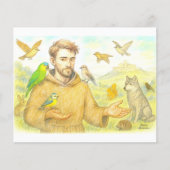 St. Francis - the sermon to the birds and animals Flyer (Voorkant)