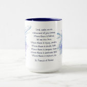 St. Francis van Assisi Dragonfly in Blue Natuur Ar Mok (Midden)