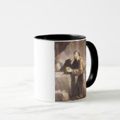 St. Francis van Assisi in Prayer Mok (Voorkant rechts)