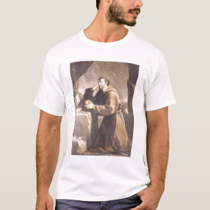 St. Francis van Assisi in Prayer T-shirt