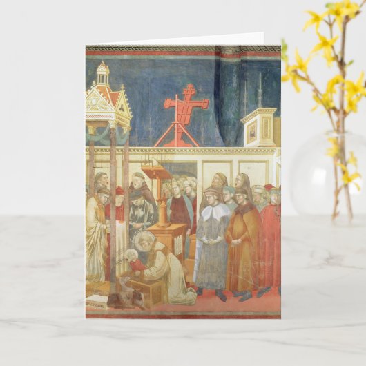 St. Francis van Assisi Kaart (Gele Bloem)