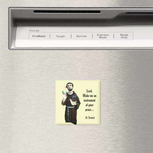 St. Francis van Assisi Magneet (Insitu (Vaatwasser))