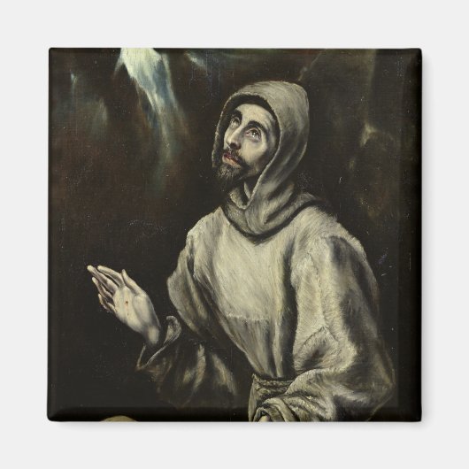 St. Francis van Assisi Magneet (Voorkant)