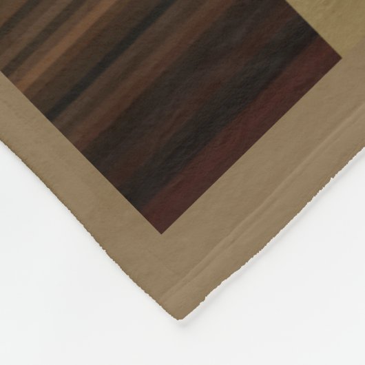 St. Francis van Assisi met Crucifix Lilies Fleece Deken (Hoek)