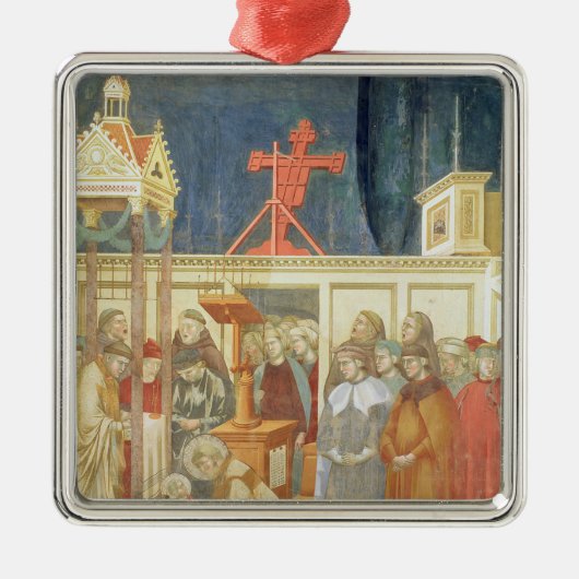 St. Francis van Assisi Metalen Ornament (Voorkant)