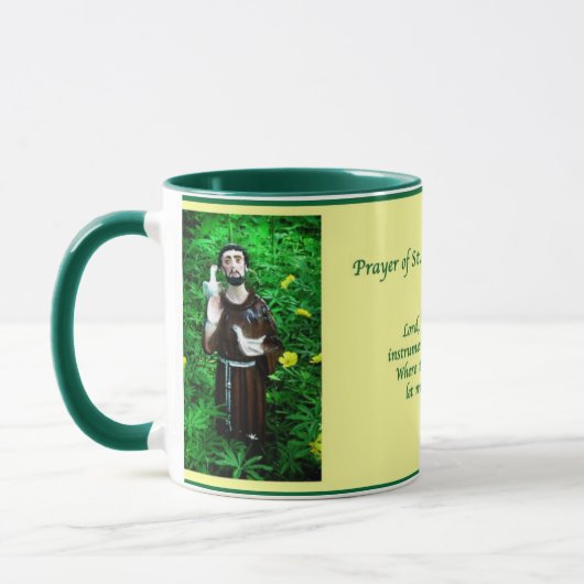 St. Francis van Assisi Mok (Links)