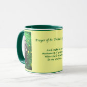 St. Francis van Assisi Mok (Voorkant links)