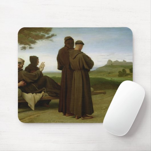 St. Francis van Assisi Muismat (Met muis)