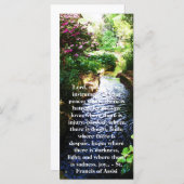 St. Francis van Assisi over FAITH (Voorkant / Achterkant)