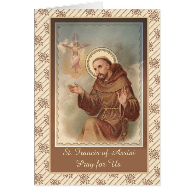 St. Francis van Assisi Patron Saint of Animals (Voorkant)