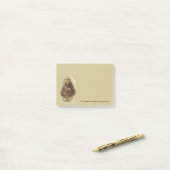 St. Francis van Assisi Patron Saint of Animals Post-it® Notes (Op bureau)