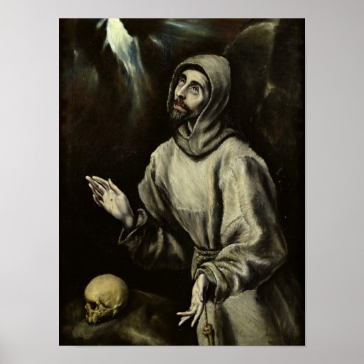 St. Francis van Assisi Poster (Voorkant)