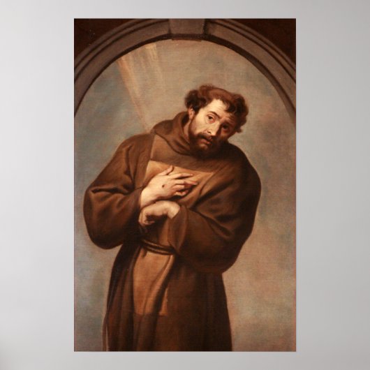 St. Francis van Assisi Poster (Voorkant)