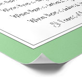 St. Francis van Assisi, Prayer Hummingbird Flower Poster (Hoek)