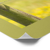 St. Francis van Assisi Prayer met vogelfamilie Poster (Hoek)