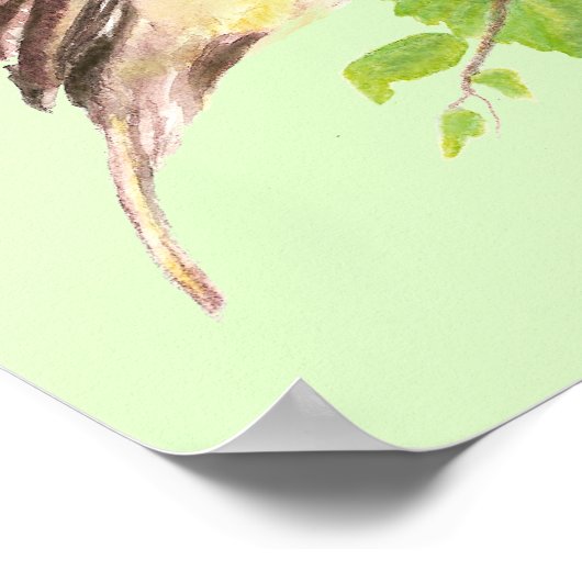 St. Francis van Assisi, Prayer Sparrow Poster (Hoek)