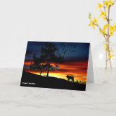 St. Francis van Assisi Prayer voor huisdieren - Do Kaart (Gele Bloem)