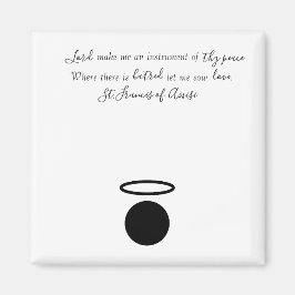 St. Francis van Assisi Quote Magnet