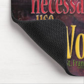 St. Francis van Assisi Quote Muismat (Hoek)