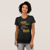 St. Francis van Assisi Quote T-shirt (Voorkant volledig)