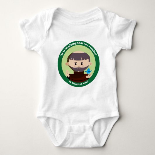 St. Francis van Assisi Romper (Voorkant)