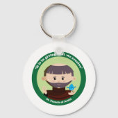 St. Francis van Assisi Sleutelhanger (Voorkant)