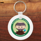 St. Francis van Assisi Sleutelhanger (Voorkant)