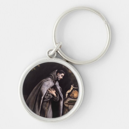 St. Francis van Assisi Sleutelhanger (Voorkant)