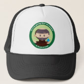 St. Francis van Assisi Trucker Pet (Voorkant)