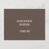 St. Francis van het Briefkaart van Assisi (Voorkant)