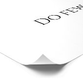 ST FRANCIS VECTOR TEKENING MET CITAAT PERFECT POSTER (Hoek)