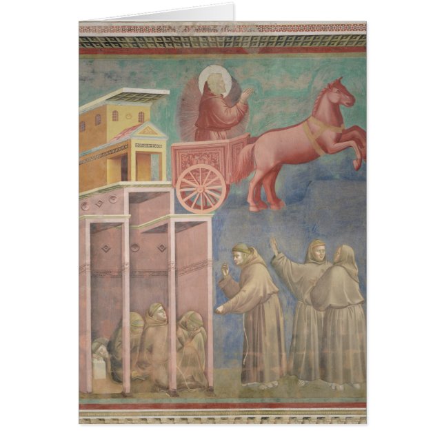 St. Francis verschijnt bij zijn bedrijven (Voorkant)
