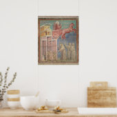 St. Francis verschijnt bij zijn bedrijven Poster (Keuken)