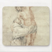 St. Francis verwerpt de wereld en Embracing Muismat (Voorkant)