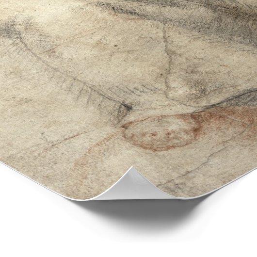 St. Francis verwerpt de wereld en Embracing Poster (Hoek)