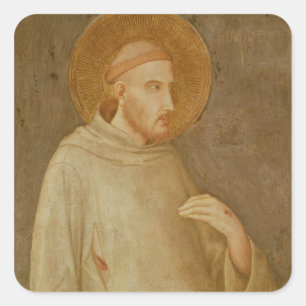 St. Francis Vierkante Sticker