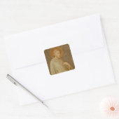 St. Francis Vierkante Sticker (Envelop)
