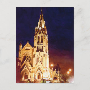 St. Francis Xavier-kerk St. Louis-Waterverf Briefkaart